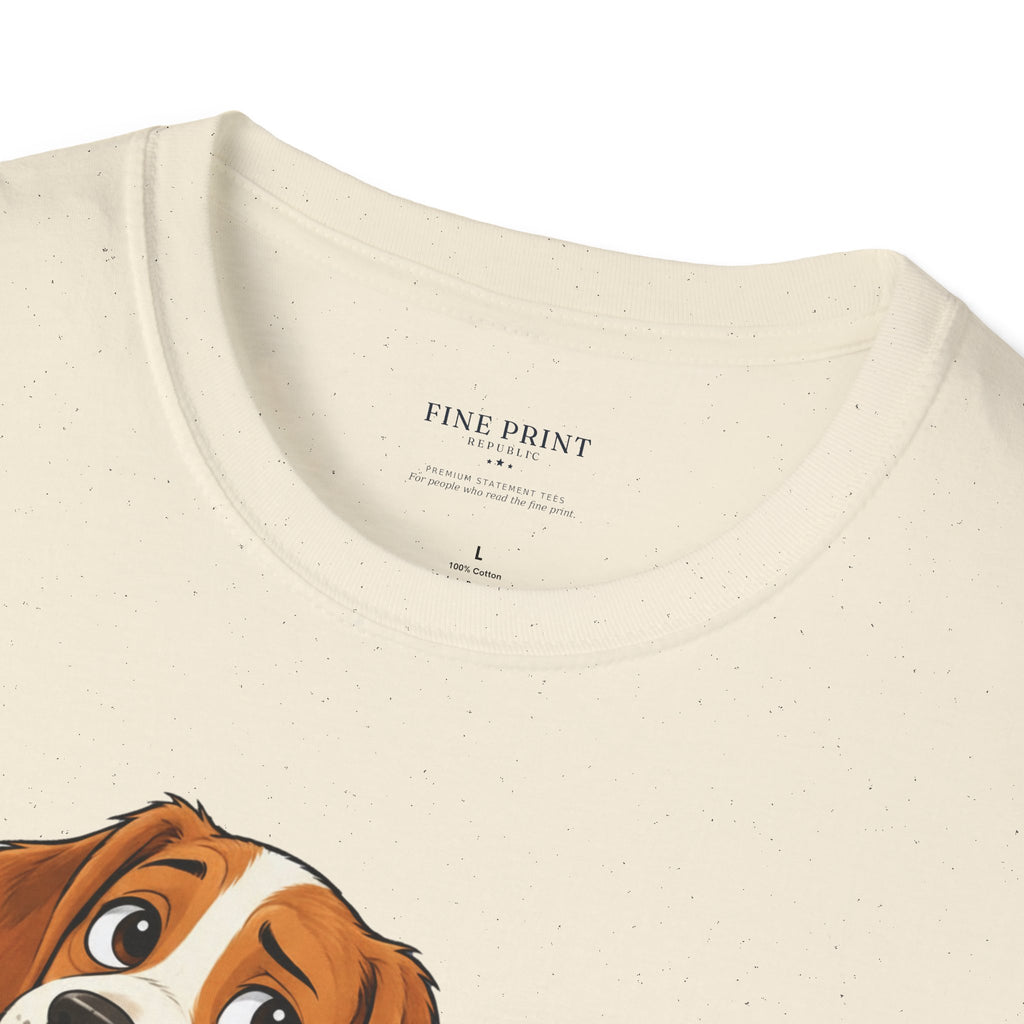 FedUp Service Dog T-Shirt - "Not Retained. Still Loyal." Cute Beagle Design