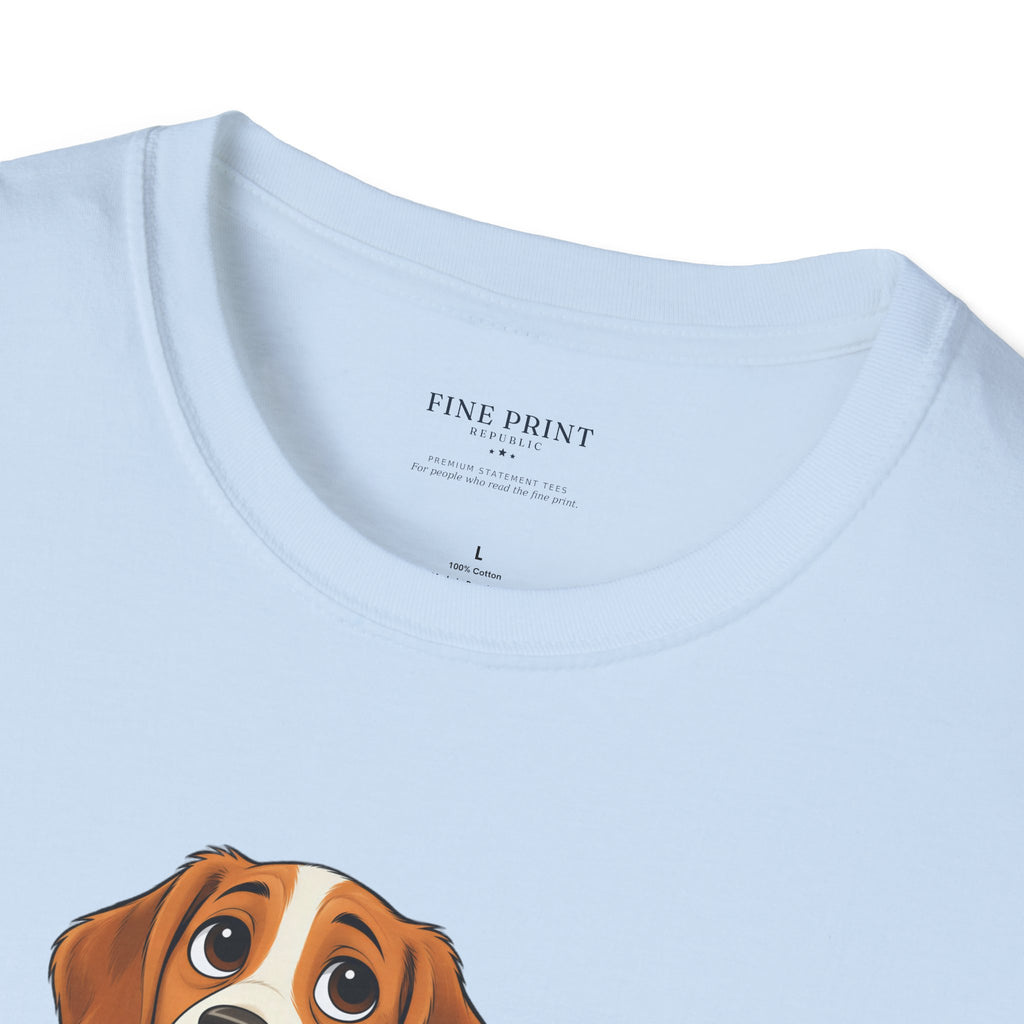 Fur-lo Emotional Support Tee | FEDUP Gang Comic Dog Shirt
