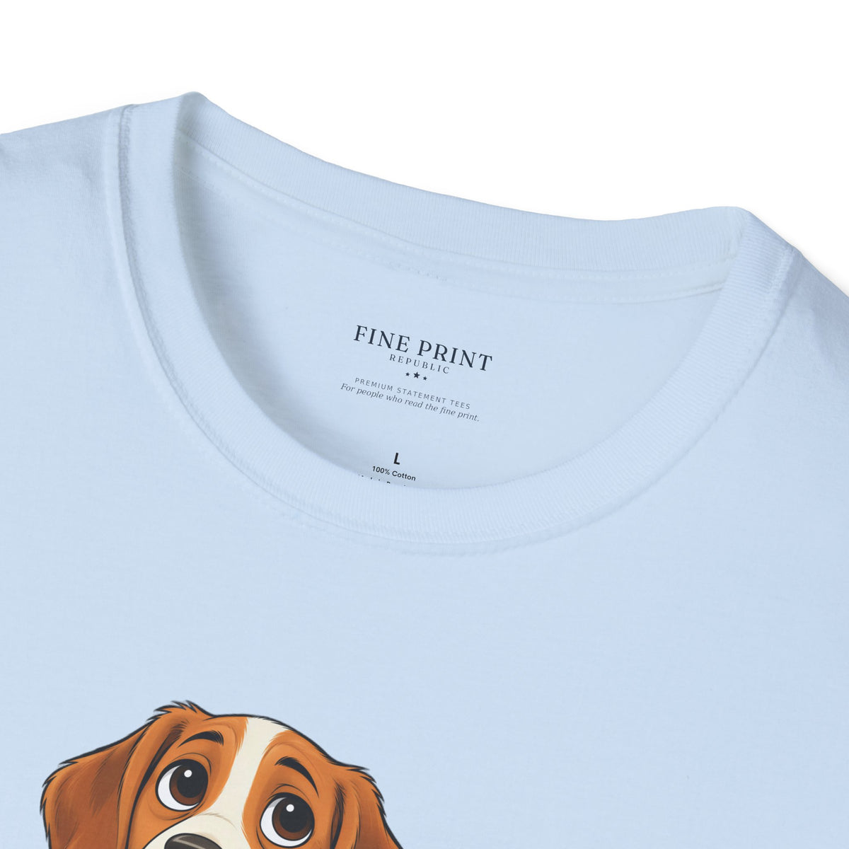 Fur-lo Emotional Support Tee | FEDUP Gang Comic Dog Shirt