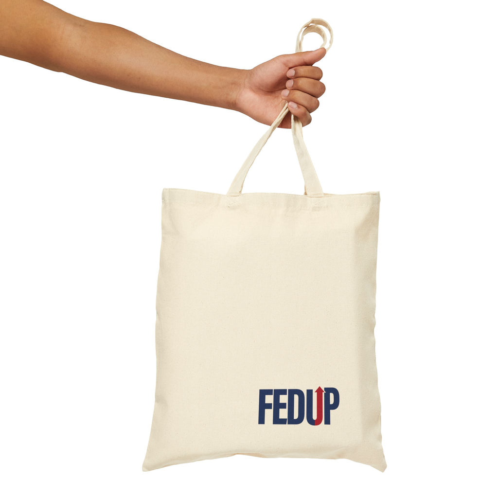 Fur-lo Emotional Support Tote Bag | FEDUP Gang Two-Sided Canvas Tote