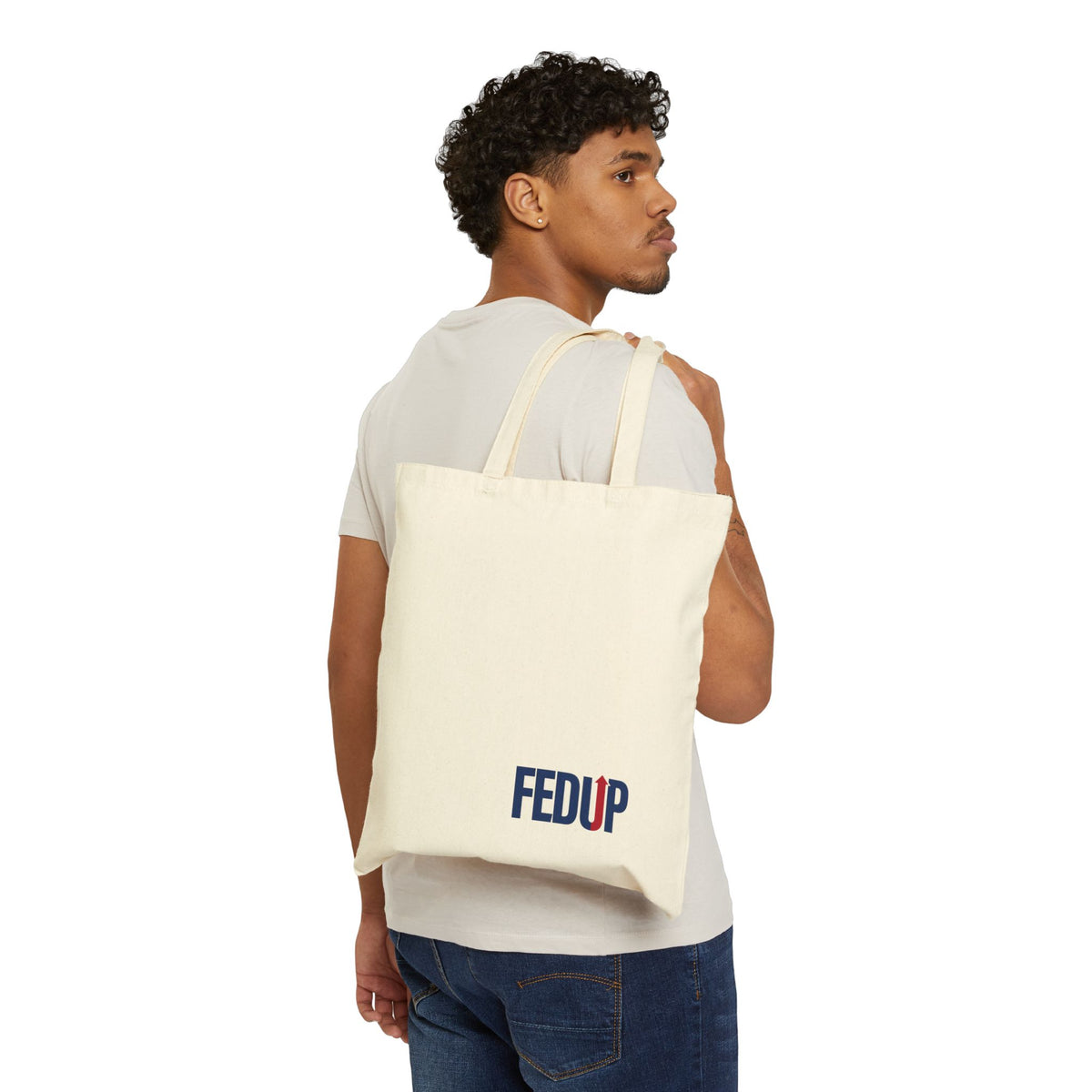 Fur-lo Emotional Support Tote Bag | FEDUP Gang Two-Sided Canvas Tote