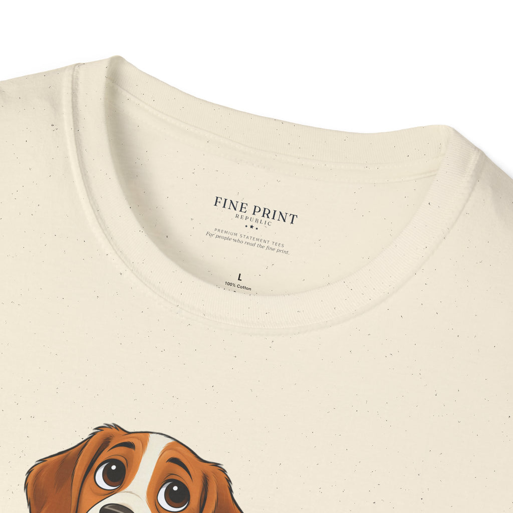 Fur-lo Emotional Support Tee | FEDUP Gang Comic Dog Shirt