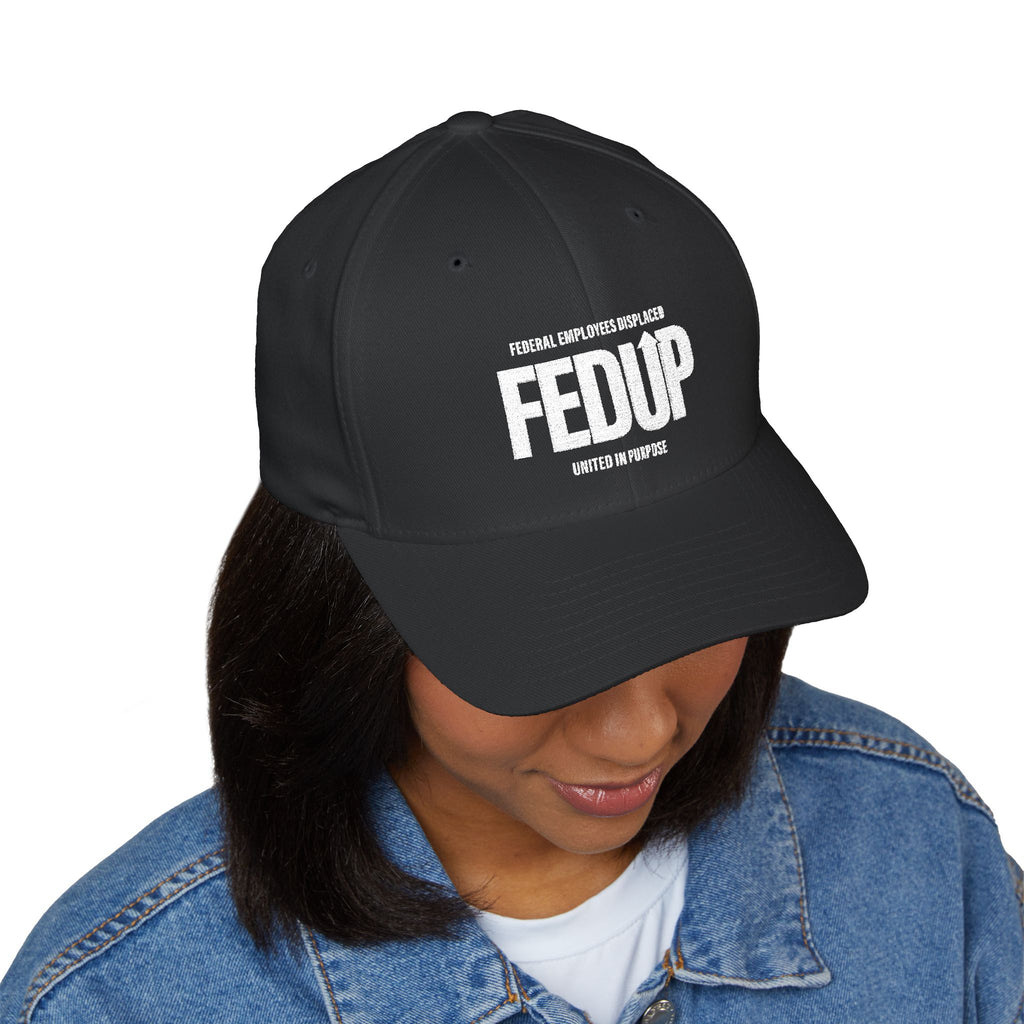 Copy of Embroidered 'FED UP' Statement Cap – Political Protest Baseball Hat