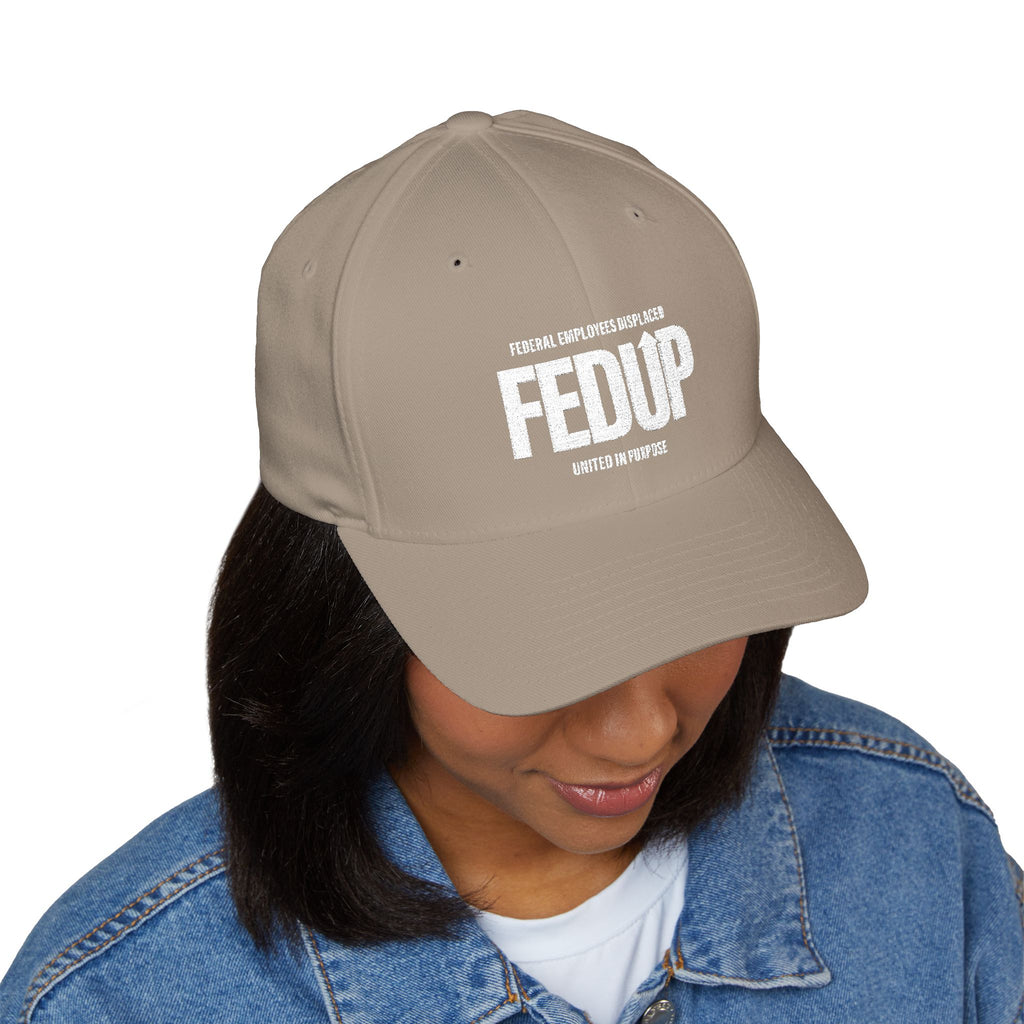 Copy of Embroidered 'FED UP' Statement Cap – Political Protest Baseball Hat