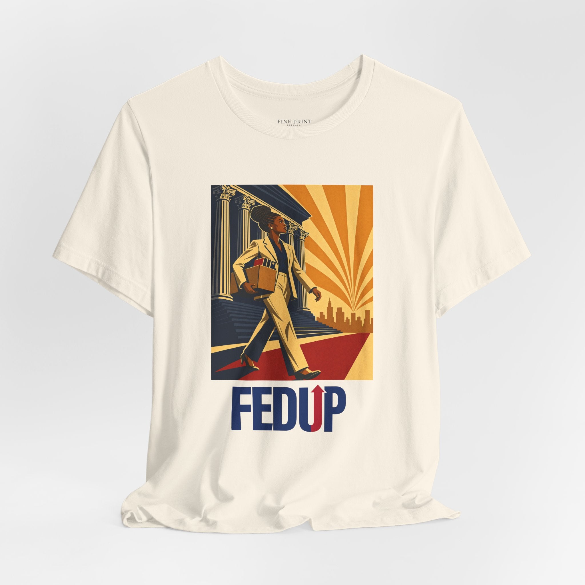 The Walkout V3 Retro Worker T-Shirt — FEDUP Graphic Tee