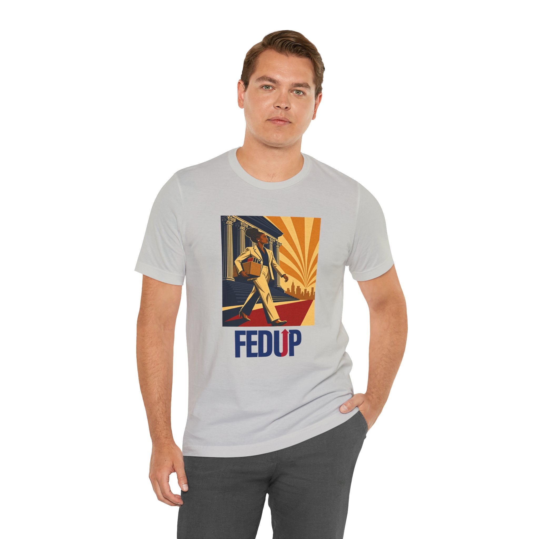 The Walkout V3 Retro Worker T-Shirt — FEDUP Graphic Tee