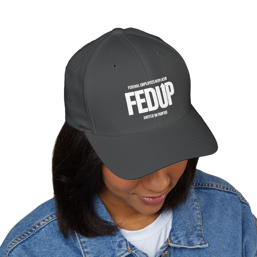 Copy of Embroidered 'FED UP' Statement Cap – Political Protest Baseball Hat