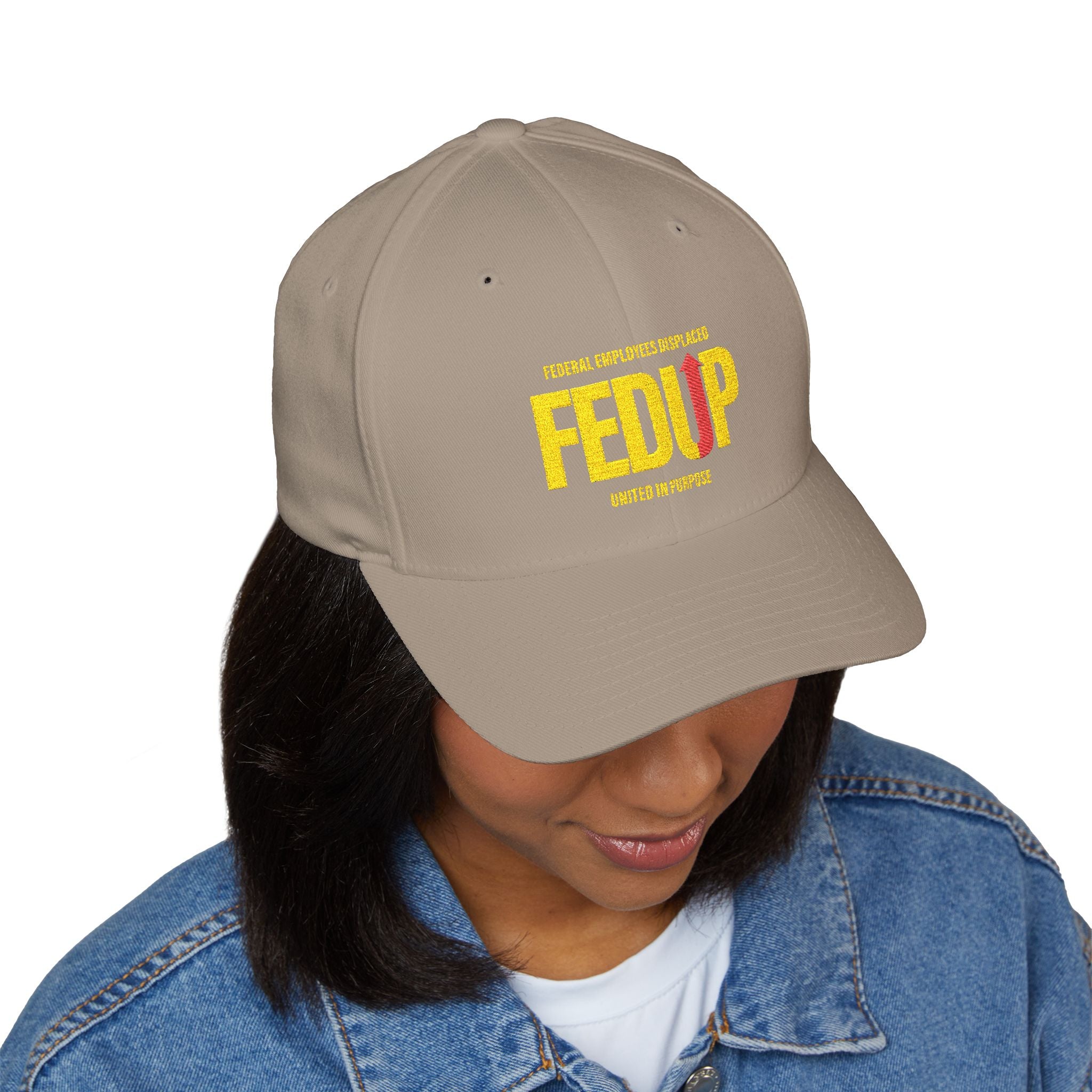 Embroidered 'FED UP' Statement Cap – Political Protest Baseball Hat