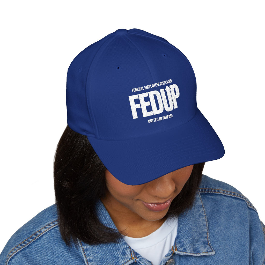Copy of Embroidered 'FED UP' Statement Cap – Political Protest Baseball Hat