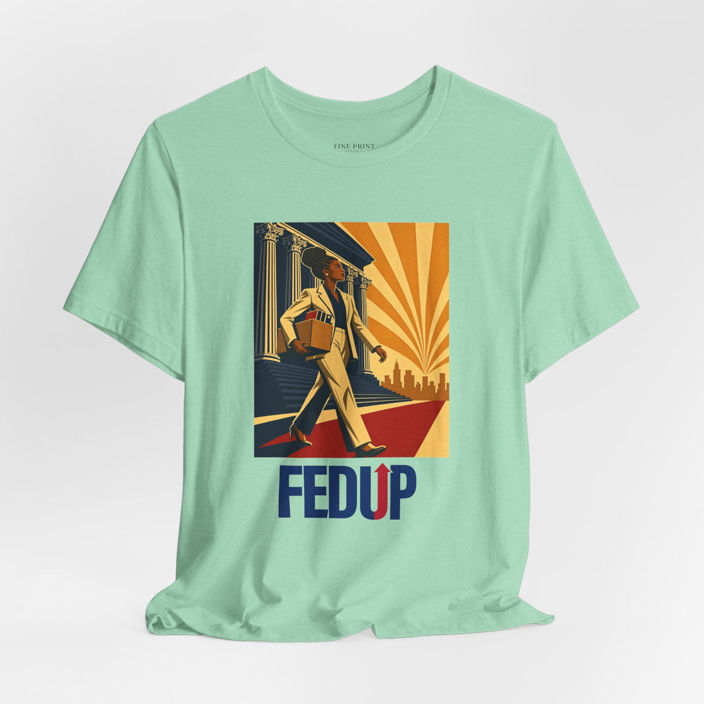 The Walkout V3 Retro Worker T-Shirt — FEDUP Graphic Tee
