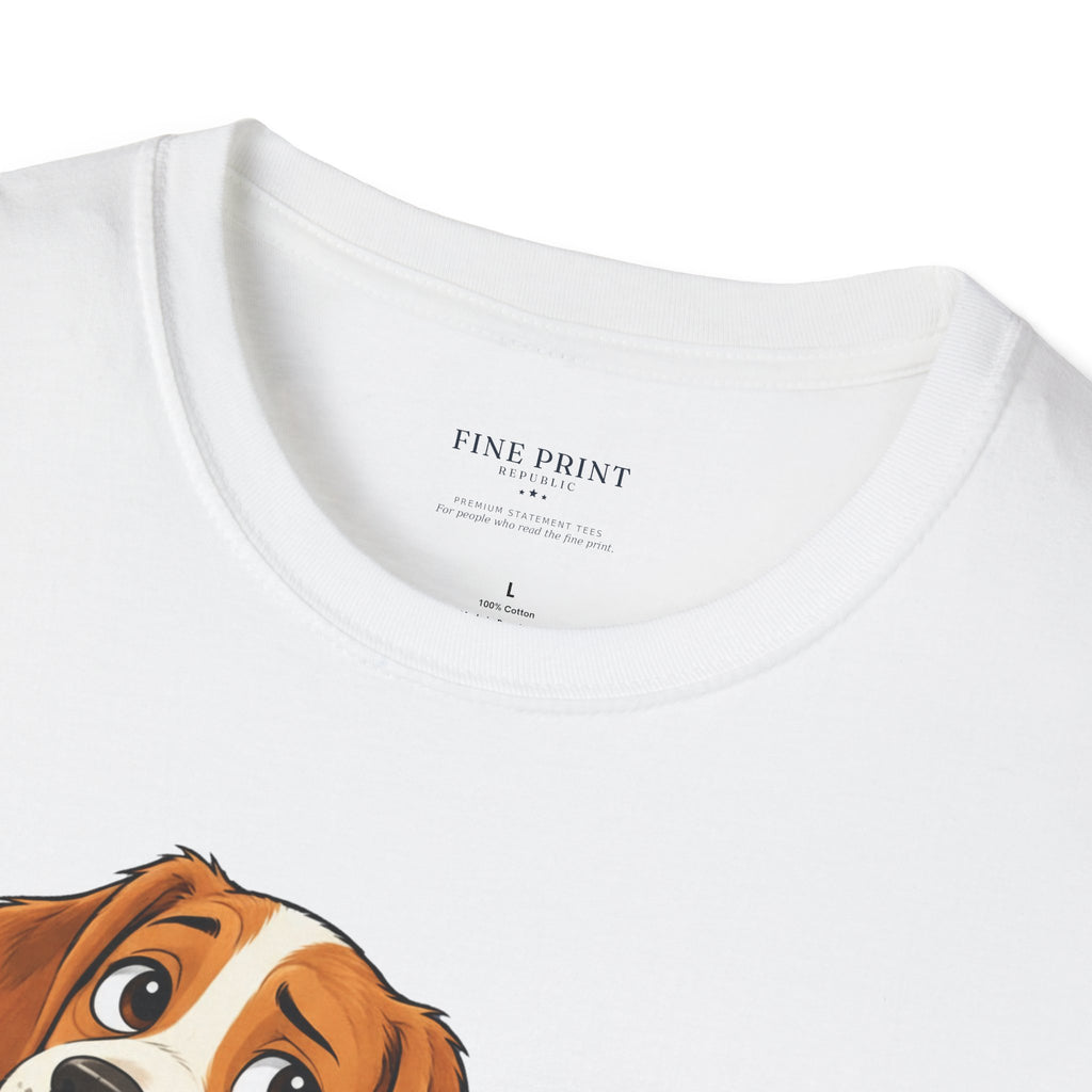 FedUp Service Dog T-Shirt - "Not Retained. Still Loyal." Cute Beagle Design