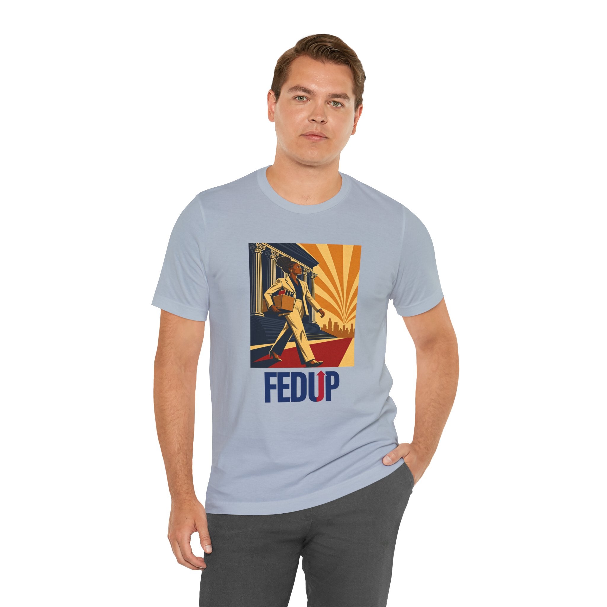 The Walkout V3 Retro Worker T-Shirt — FEDUP Graphic Tee
