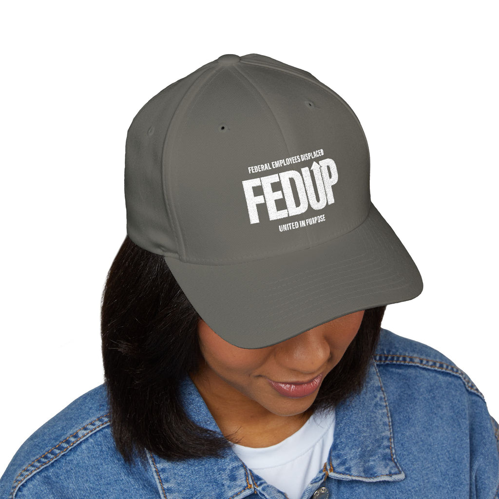 Copy of Embroidered 'FED UP' Statement Cap – Political Protest Baseball Hat