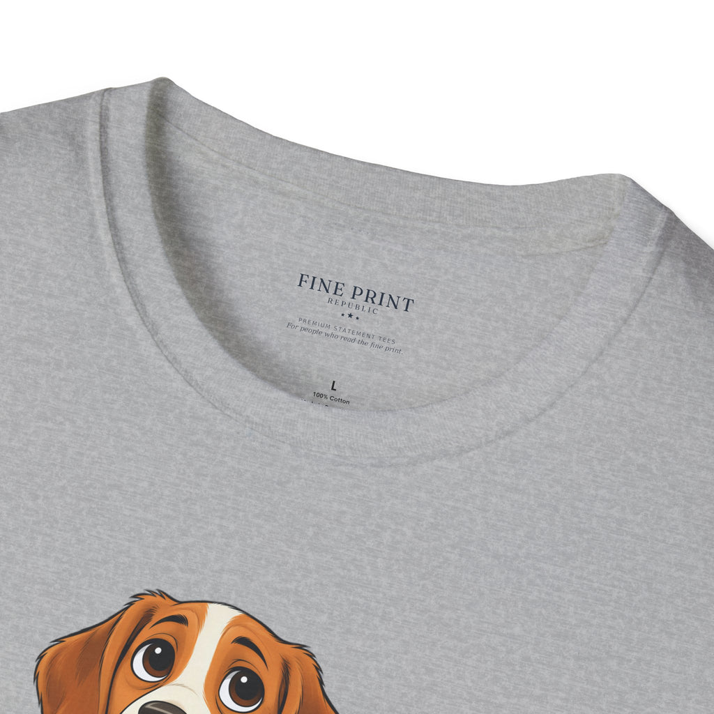 Fur-lo Emotional Support Tee | FEDUP Gang Comic Dog Shirt