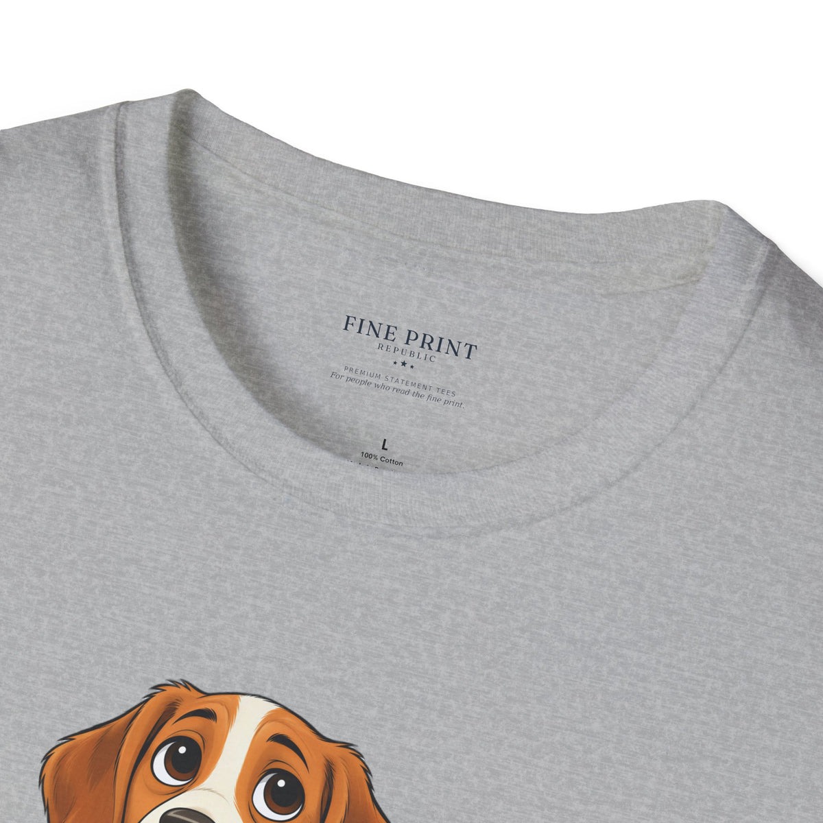 Fur-lo Emotional Support Tee | FEDUP Gang Comic Dog Shirt