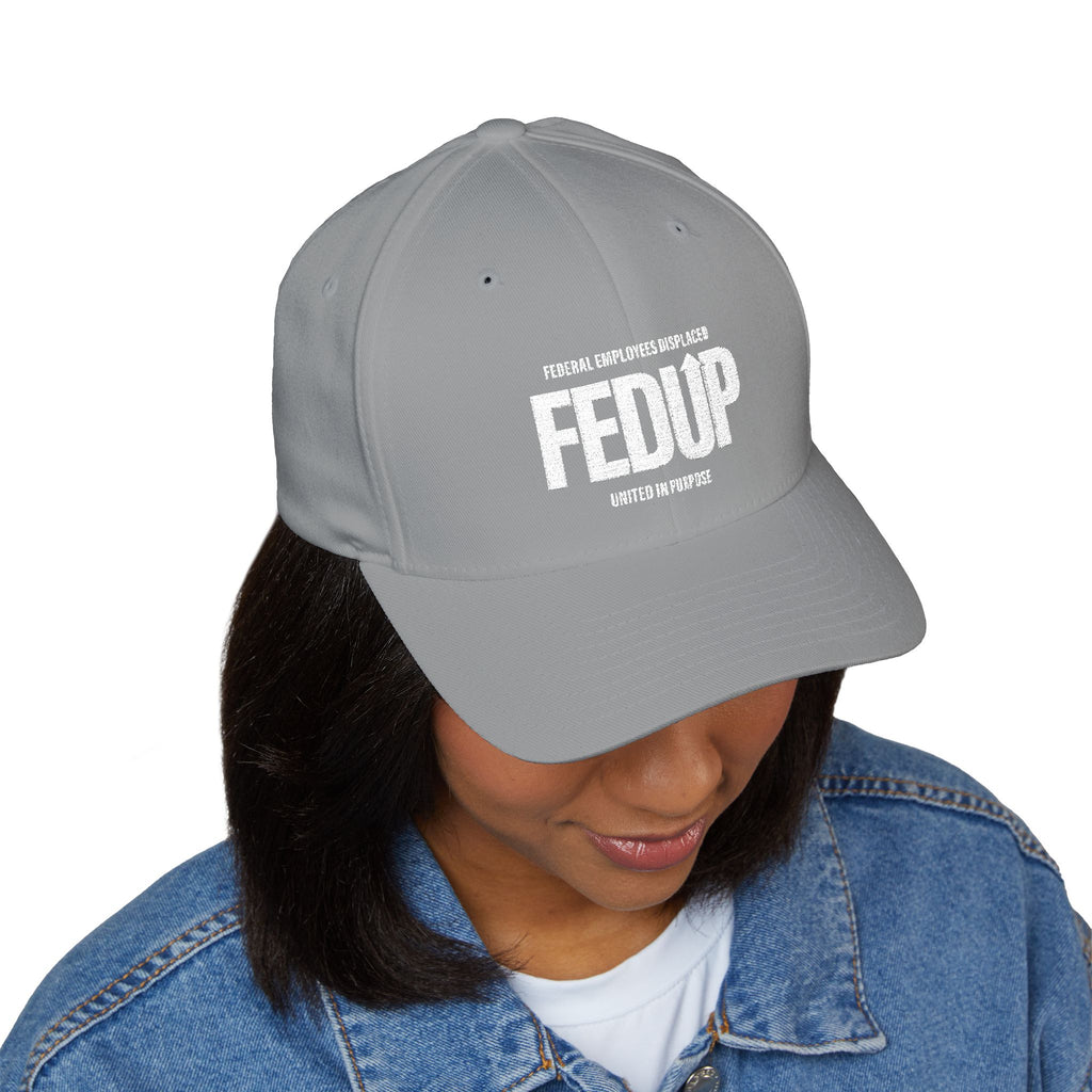 Copy of Embroidered 'FED UP' Statement Cap – Political Protest Baseball Hat
