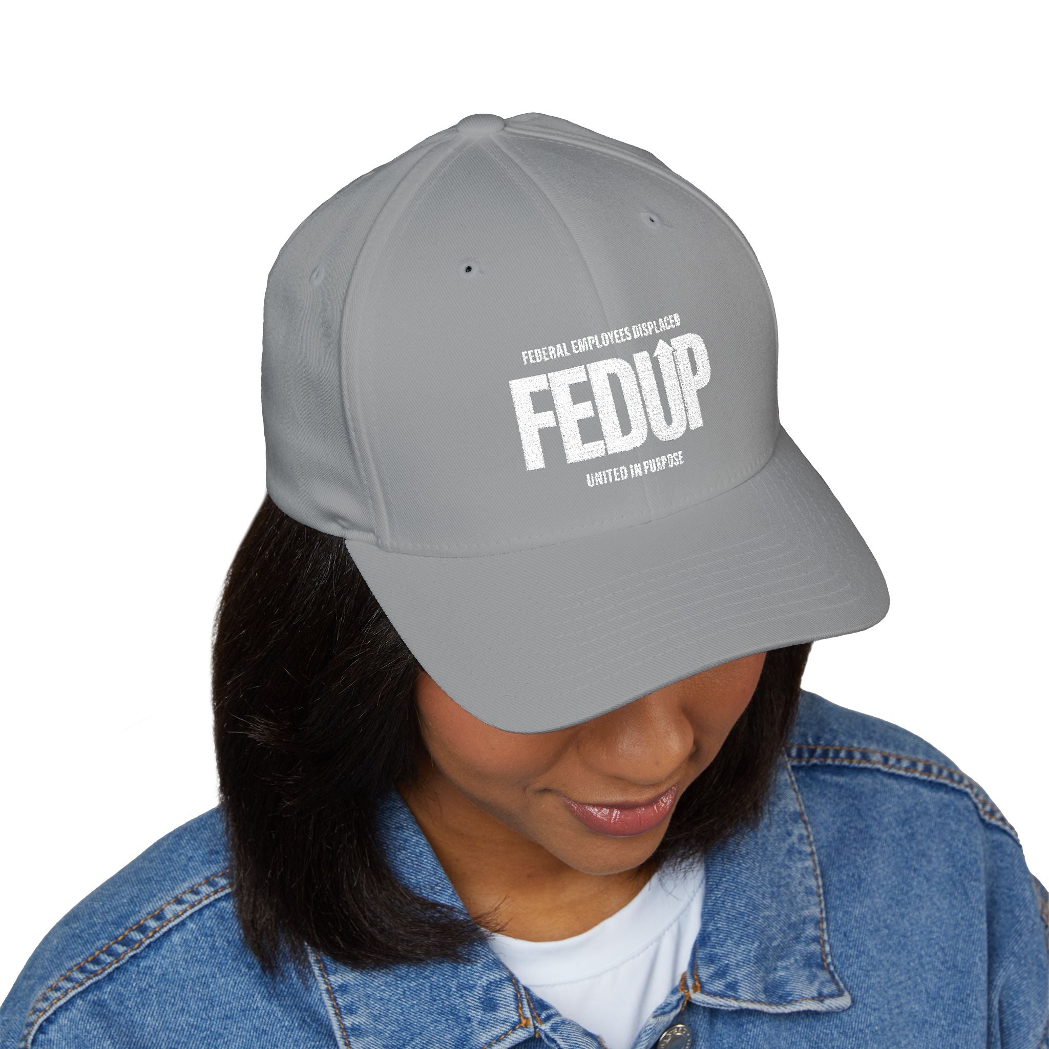 Copy of Embroidered 'FED UP' Statement Cap – Political Protest Baseball Hat