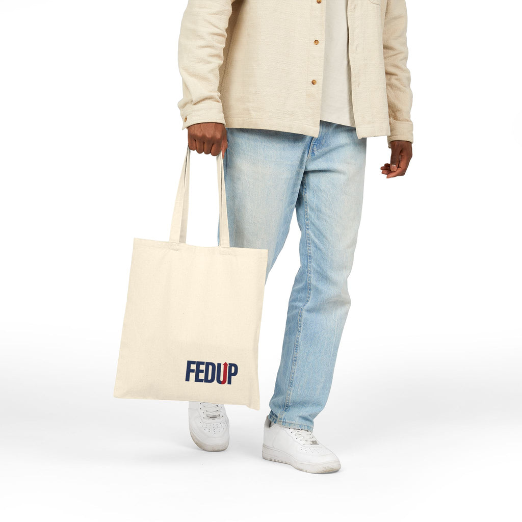 Fur-lo Emotional Support Tote Bag | FEDUP Gang Two-Sided Canvas Tote