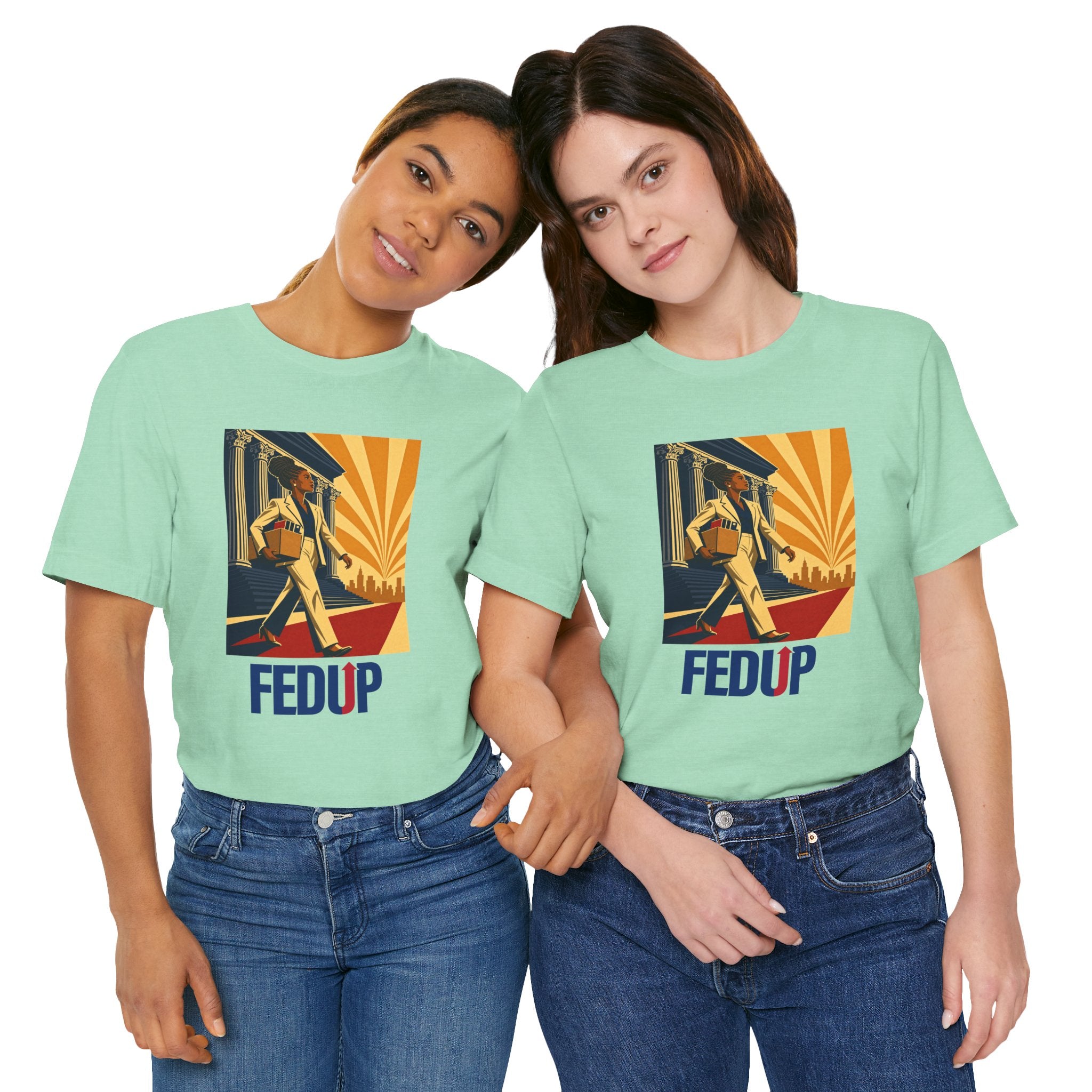 The Walkout V3 Retro Worker T-Shirt — FEDUP Graphic Tee