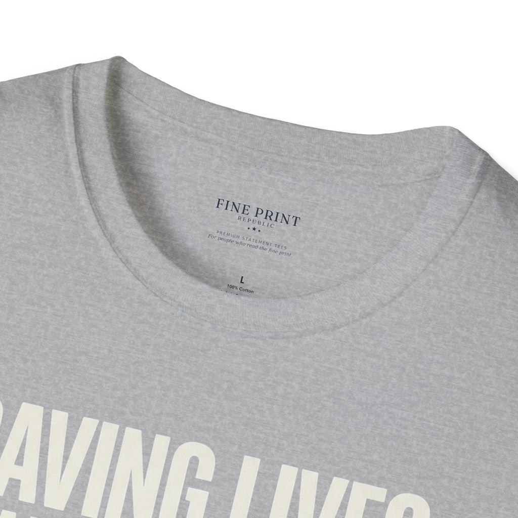 Saving Lives Was What We Did Tee | Humanitarian Aid Worker Shirt