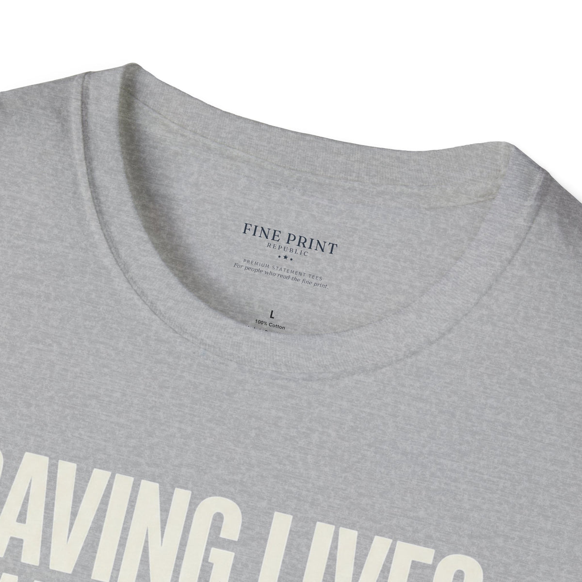 Saving Lives Was What We Did Tee | Humanitarian Aid Worker Shirt