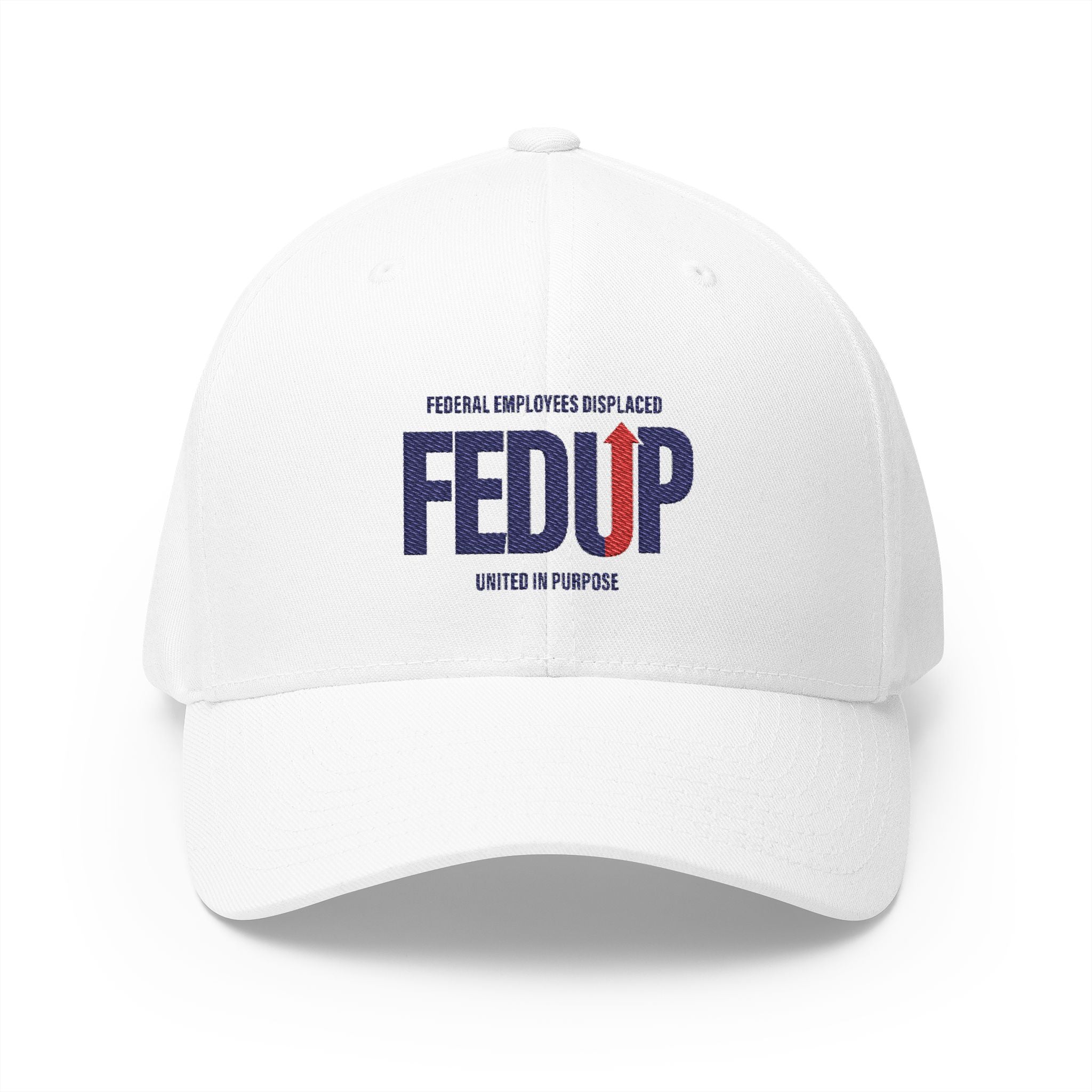 FEDUP Premium Embroidered Fitted Cap — United in Purpose
