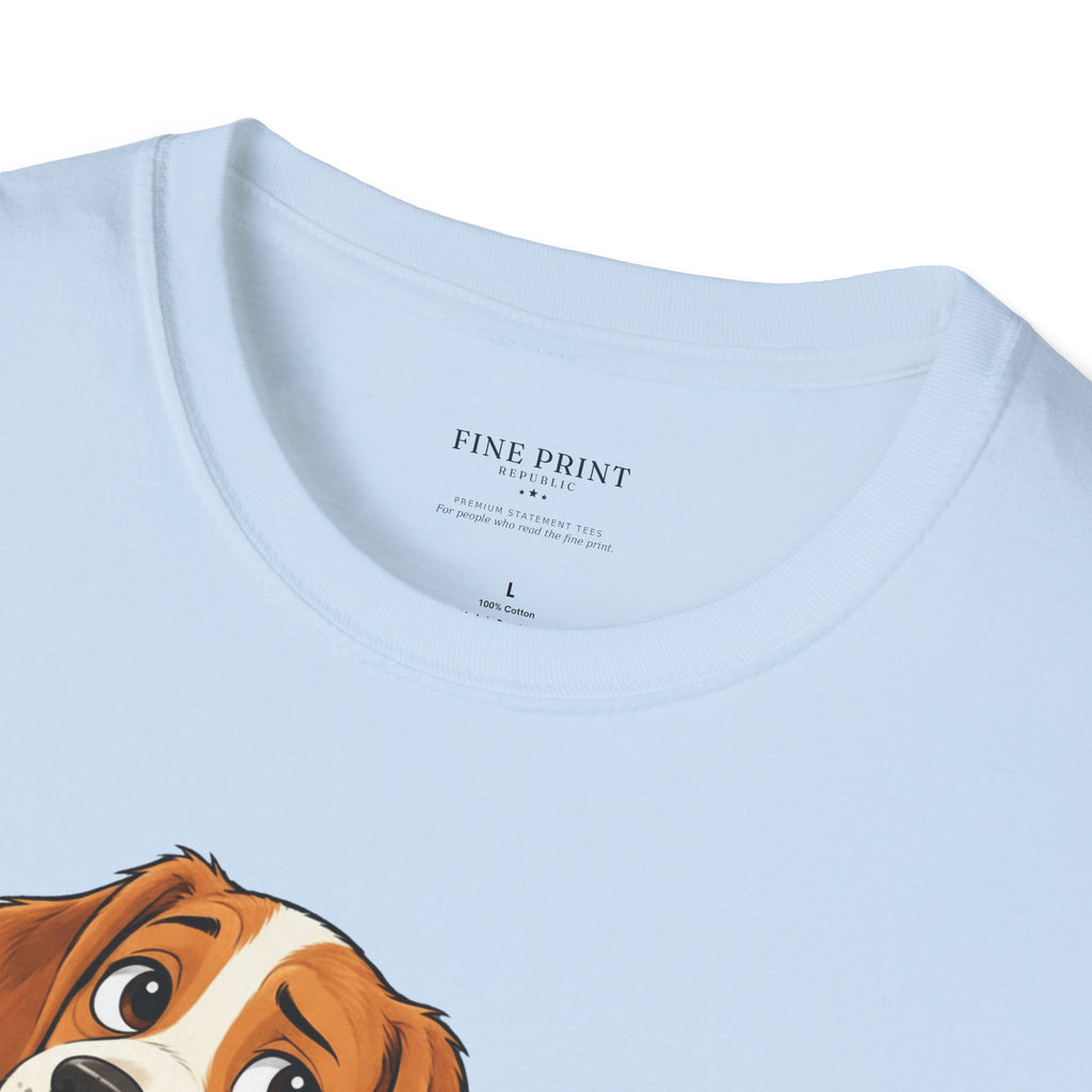 FedUp Service Dog T-Shirt - "Not Retained. Still Loyal." Cute Beagle Design