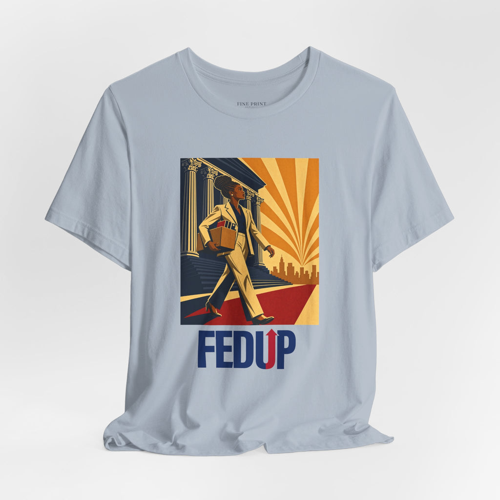The Walkout V3 Retro Worker T-Shirt — FEDUP Graphic Tee
