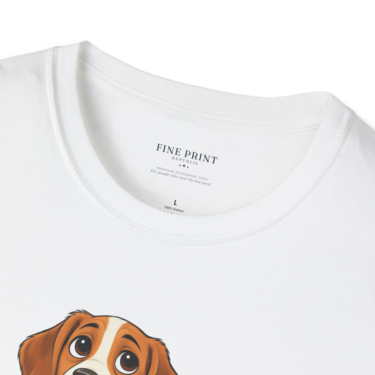 Fur-lo Emotional Support Tee | FEDUP Gang Comic Dog Shirt
