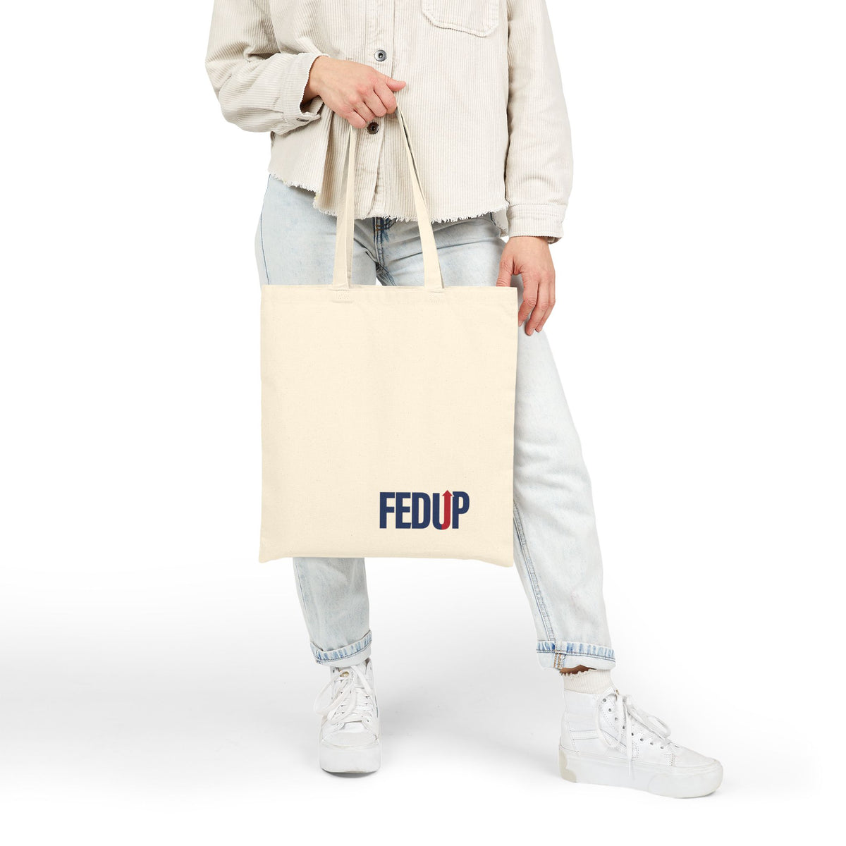 Fur-lo Emotional Support Tote Bag | FEDUP Gang Two-Sided Canvas Tote