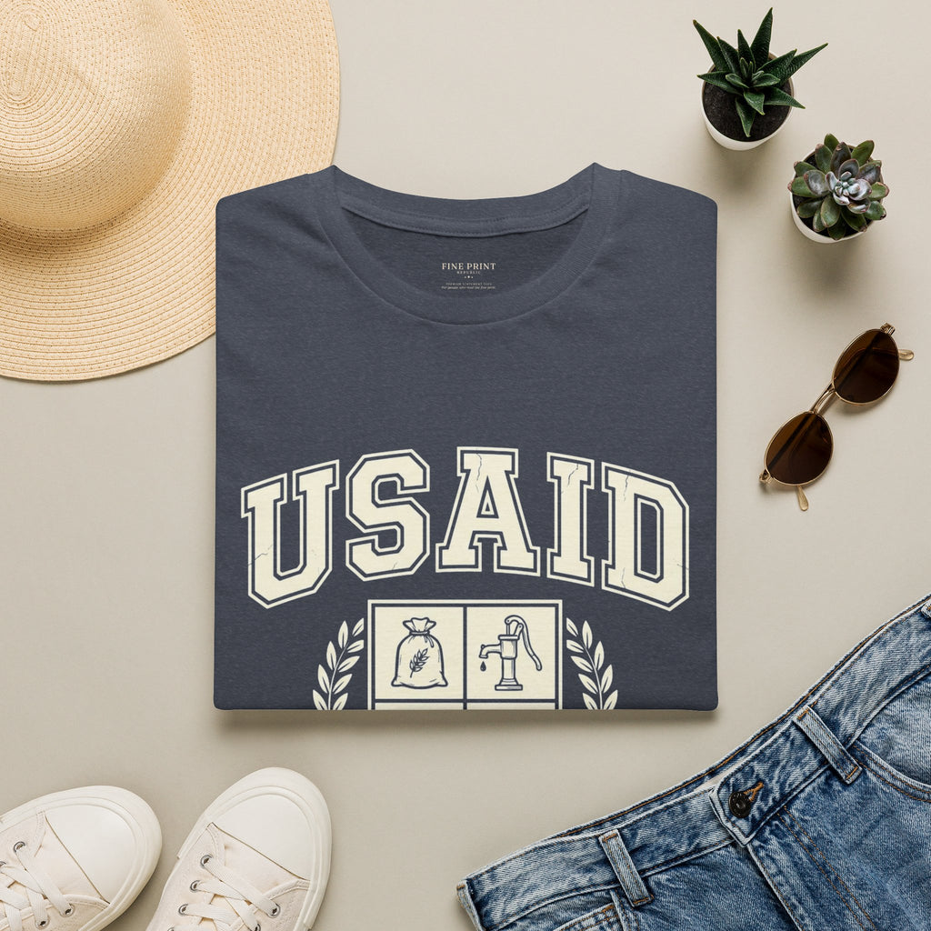 USAID Crest Pride T-Shirt — Vintage style 'Property of the American People' Graphic Tee