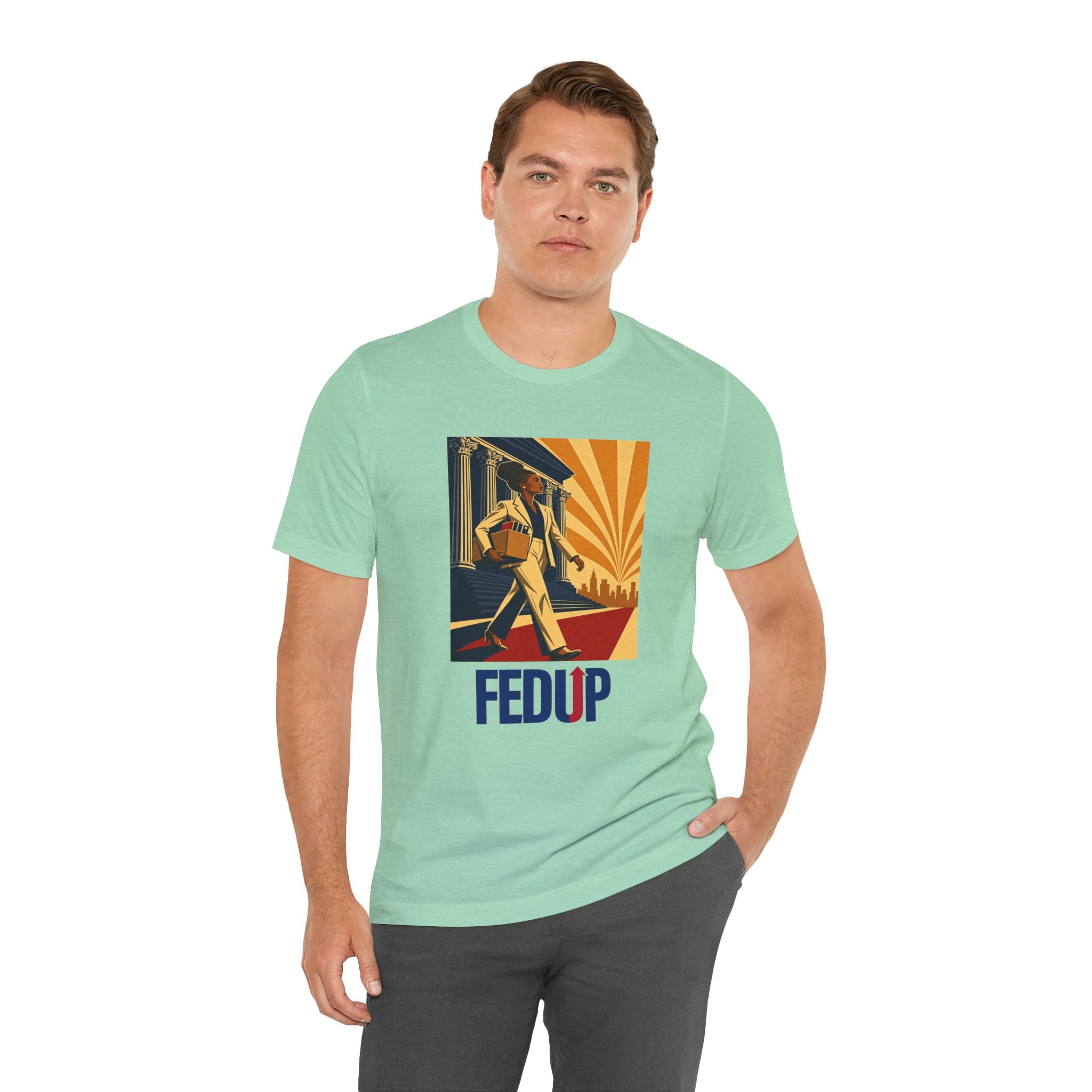 The Walkout V3 Retro Worker T-Shirt — FEDUP Graphic Tee