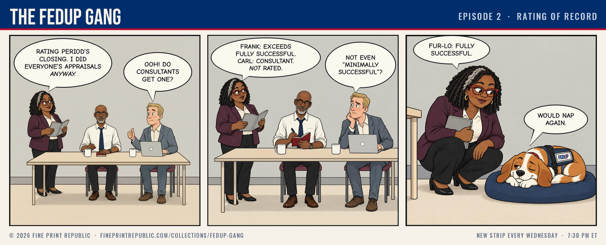 FEDUP Gang Episode 2 comic strip, Rating of Record